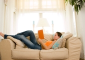 woman-couch-relaxing